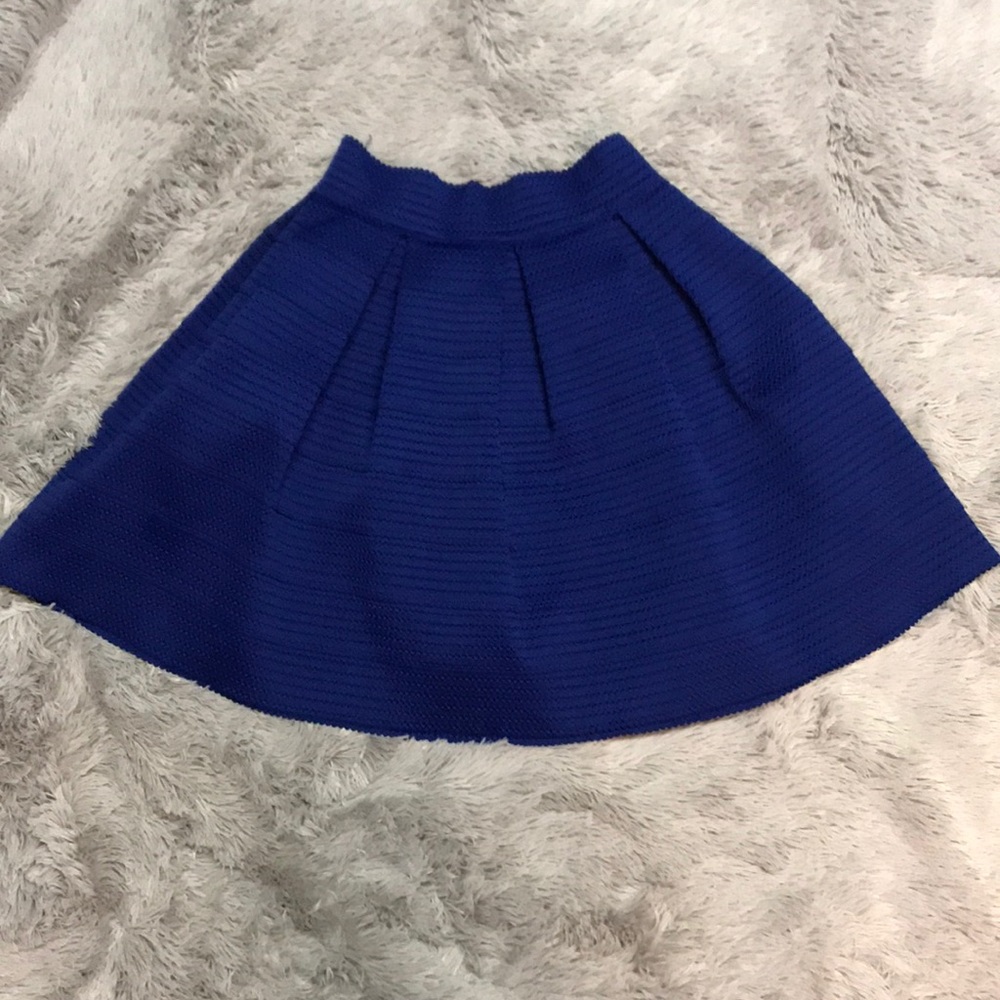 Royal Blue Tea Cup Skirt